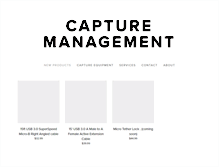 Tablet Screenshot of capturemanagement.net